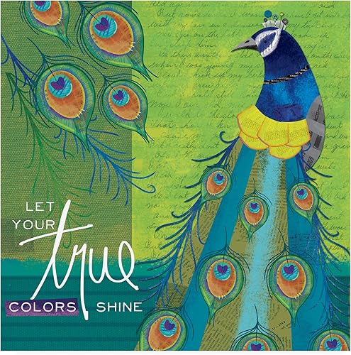 Trademark Fine Art, Pavos reales 14x14 3 de Holli Conger