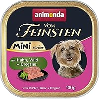 animonda Vom Feinsten Senior Mini con pollo + selvaggina e origano 32 x 100 g