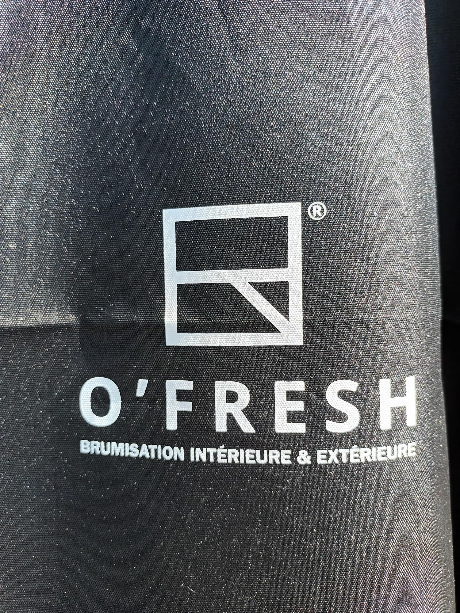 O'FRESH Premium-Schutzhülle für den Nebel Ventilator im Freien - Schützt Ihren Ventilator vor Witterungseinflüssen. Spruhnebel Ventilator
