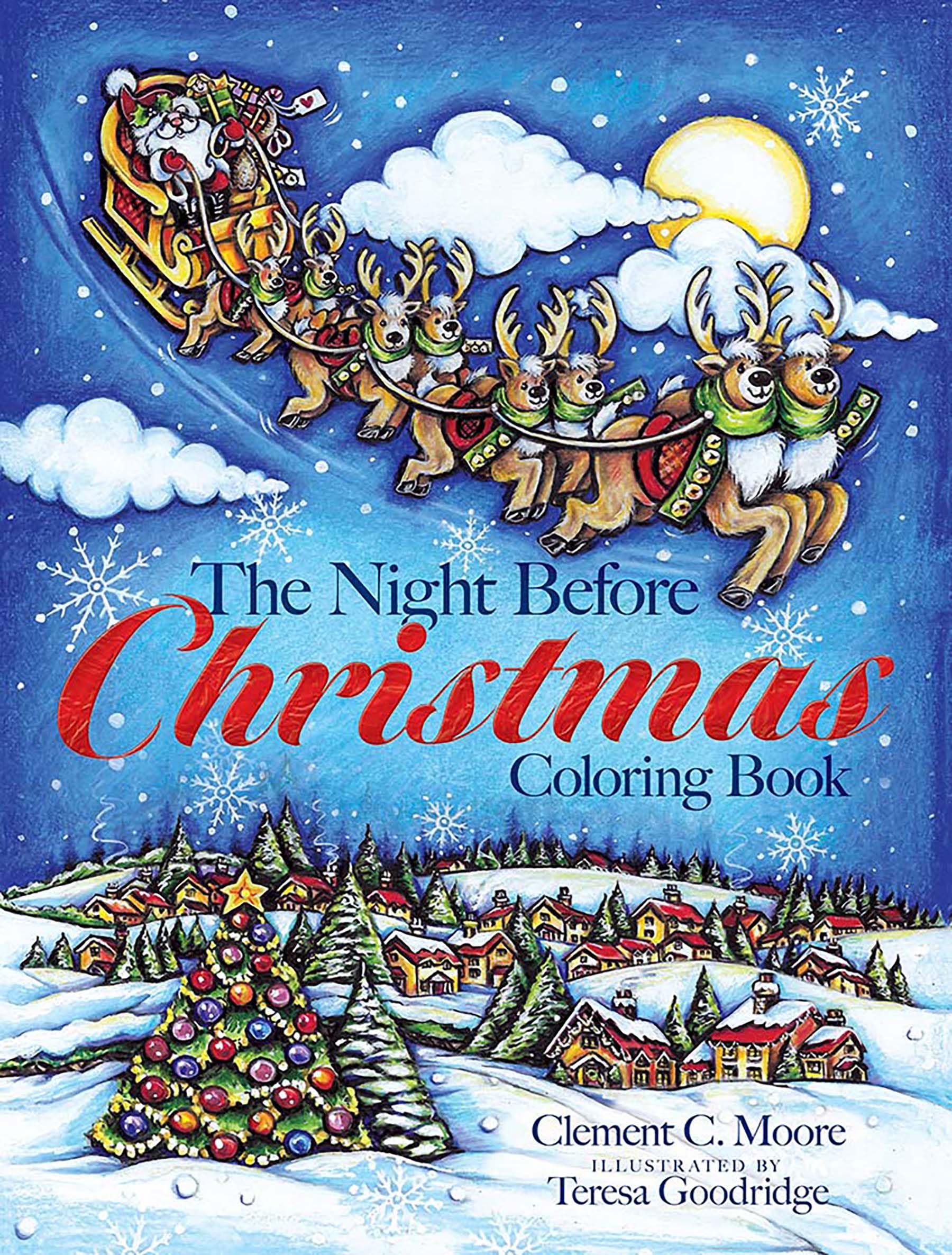 The Night Before Christmas Coloring Book (Dover Coloring Books)