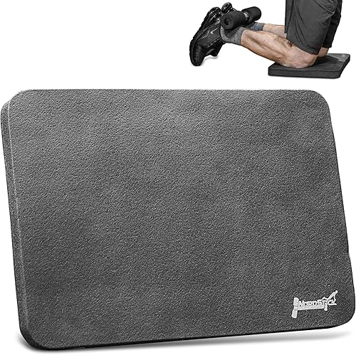 Nordstick Rodillera de rizo nórdico, tacto suave y extra grueso de 1.2 pulgadas (1.201 in), almohadilla proporciona cojín para rodillas y codos,