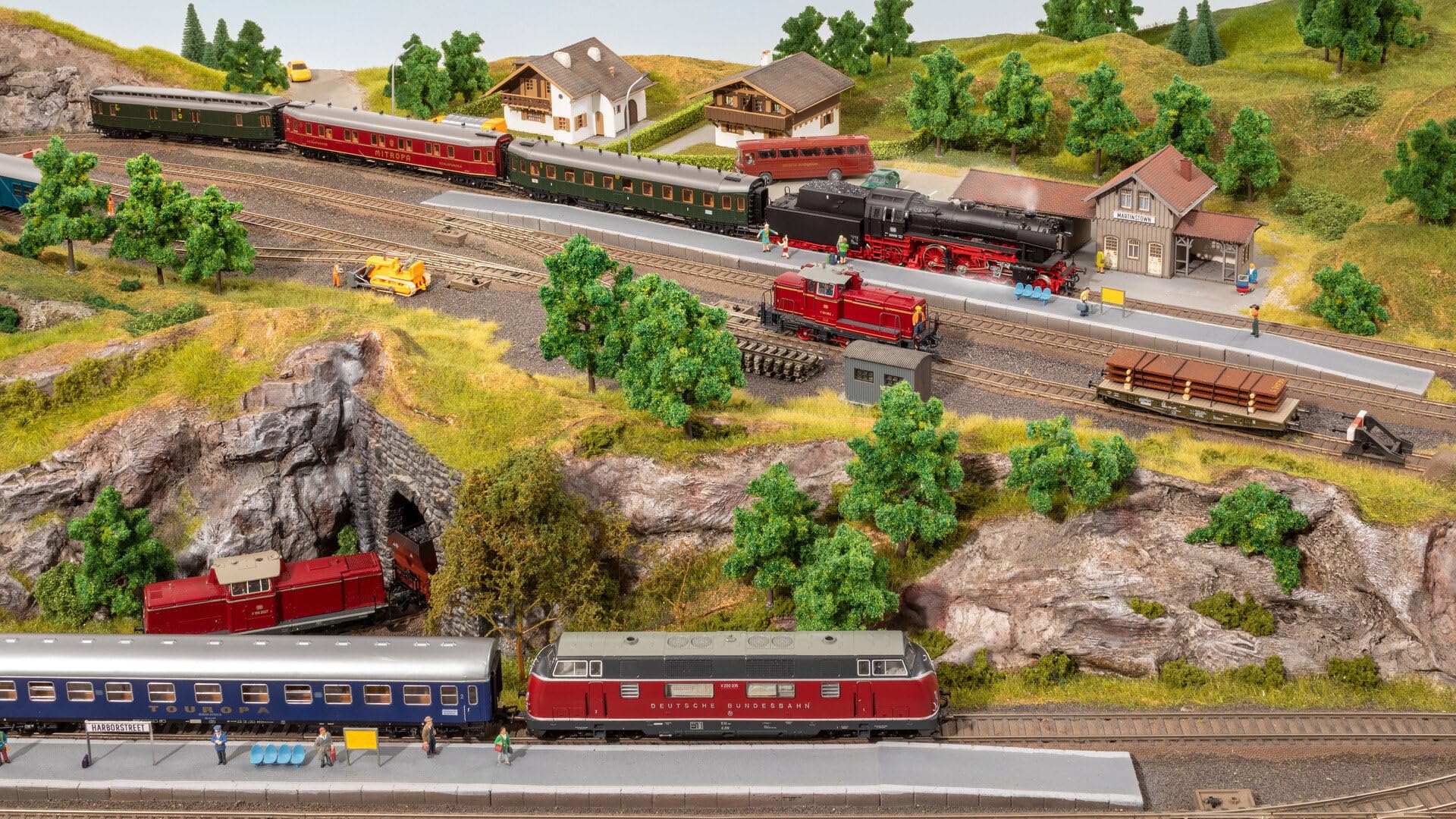 53610 Easy-Track Kit de Construction de Voie : Martinstadt