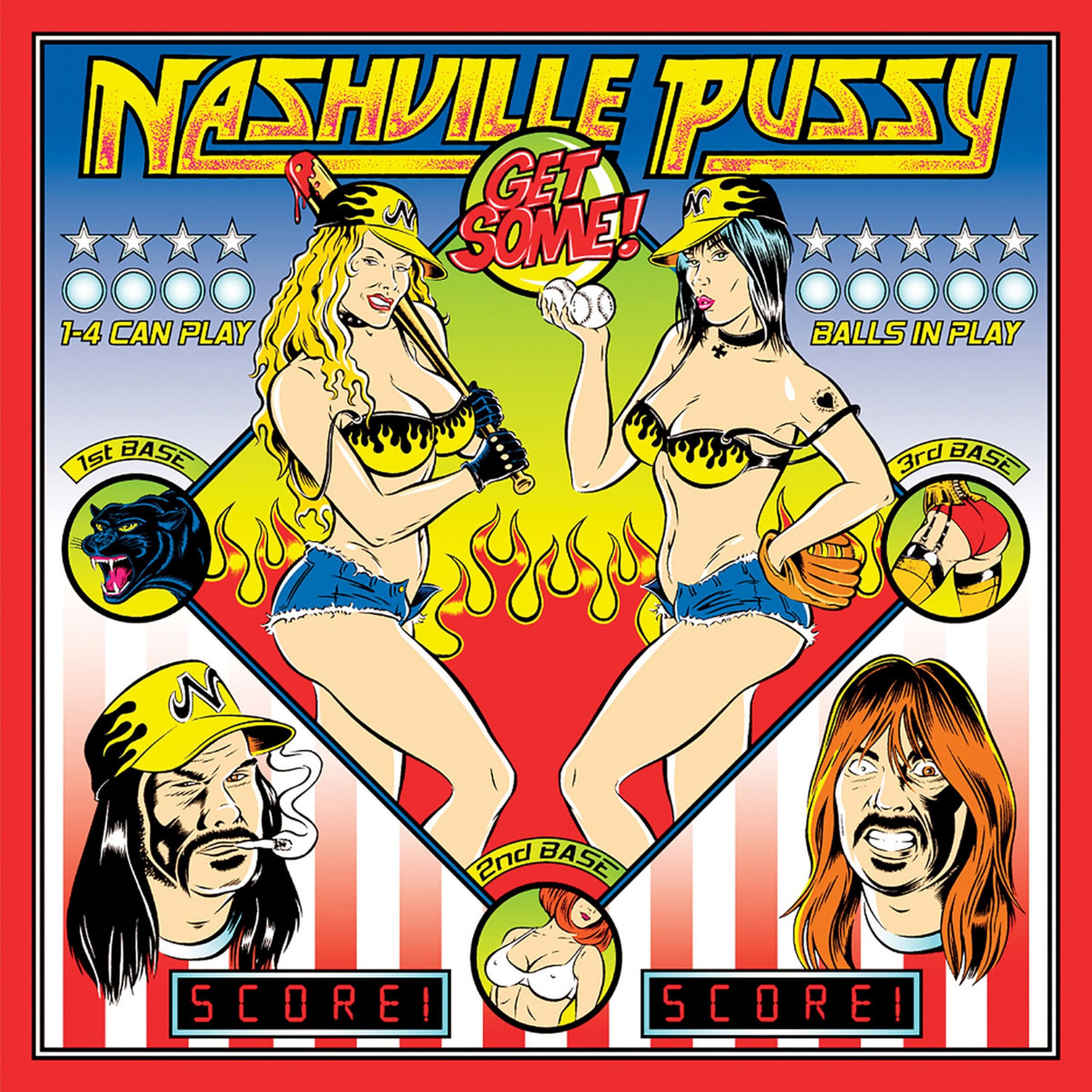 NASHVILLE PUSSY - Get Some - Vinyl (blue vinyl LP)