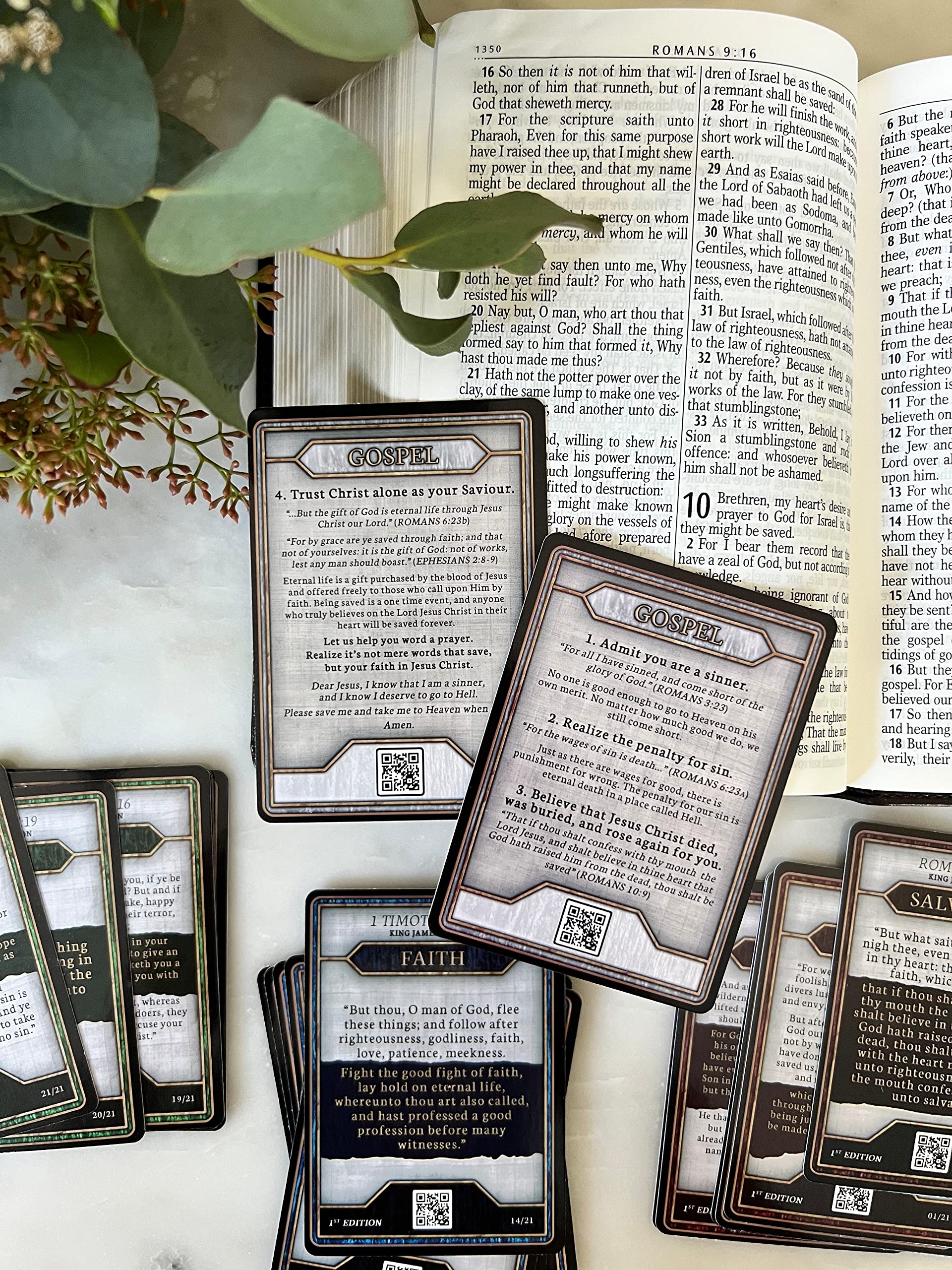 Amazon.com: Bible Verse Scripture Cards (KJV) | Trading Card Design in Foil Packs - Faith, Salvation, and Hope | 30 Bible Verse Cards | by WILD OLIVE TREE | Fun Way to amazon-com-bible-verse-scripture-cards-kjv-trading-card-design-in-foil-packs-faith-salvation-and-hope-30-bible-verse-cards-by-wild-olive-tree-fun-way-to