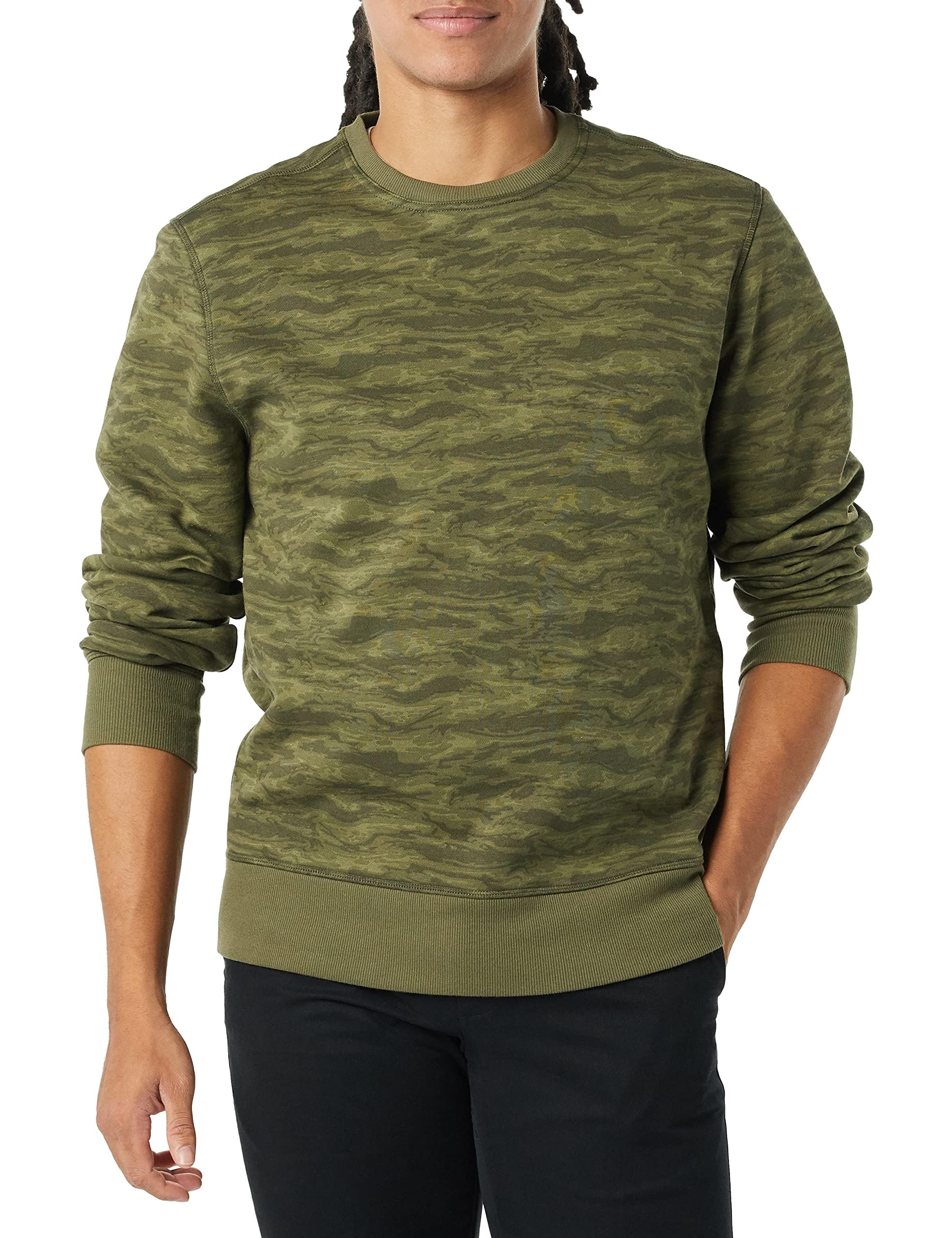 Amazon Essentials Hombre Sudadera de Forro Polar con Cuello Redondo (Disponible en Tallas Grandes y Largos Especiales) — view 25
