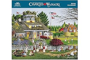 2024 Charles Wysocki Americana Wall Calendar