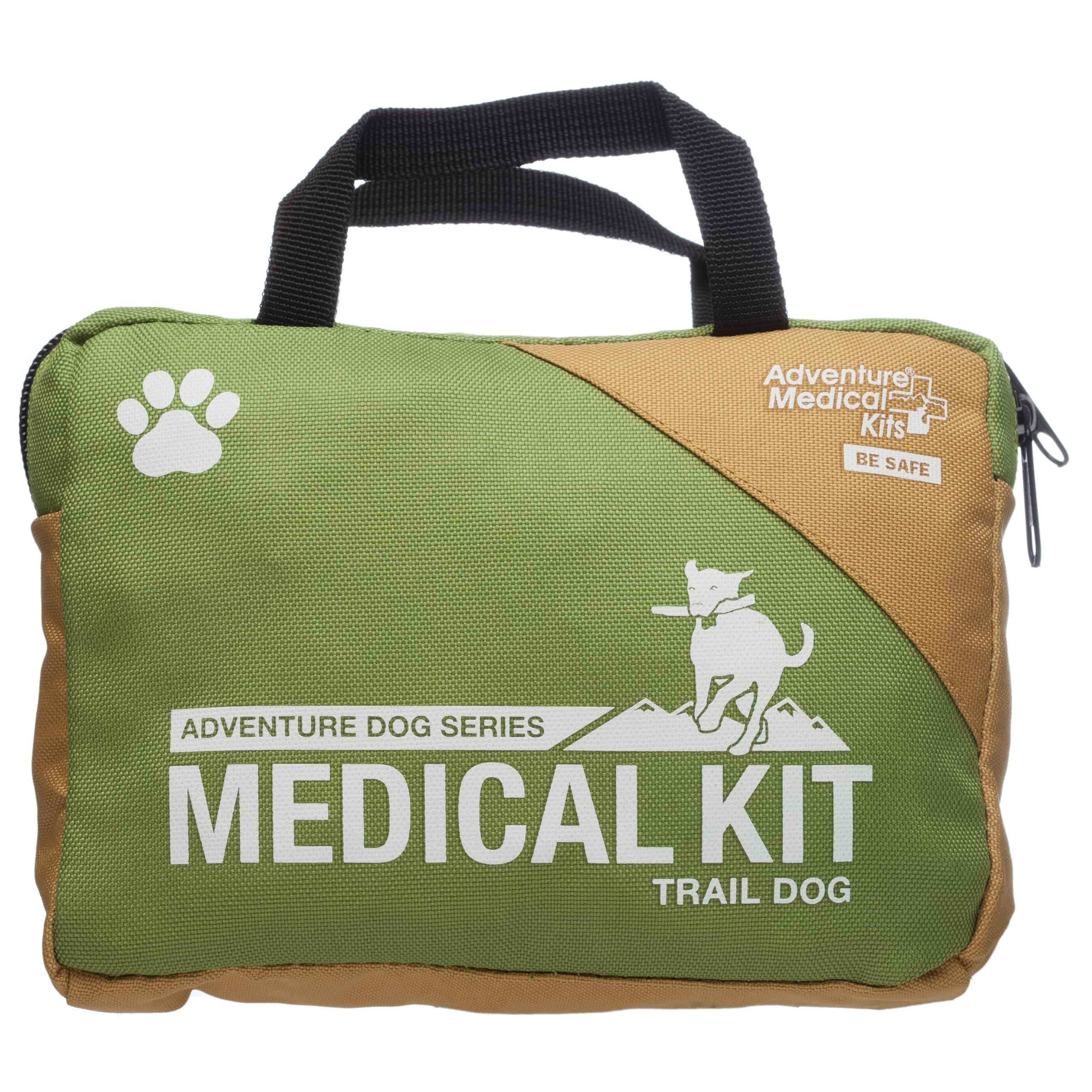 Adventure Medical Kits Trail Dog Medical Kit - Pet First Aid Kit with Dressings, Bandages, Instruction Manual & Tools - Lightweight, Compact Dog Safety Pack