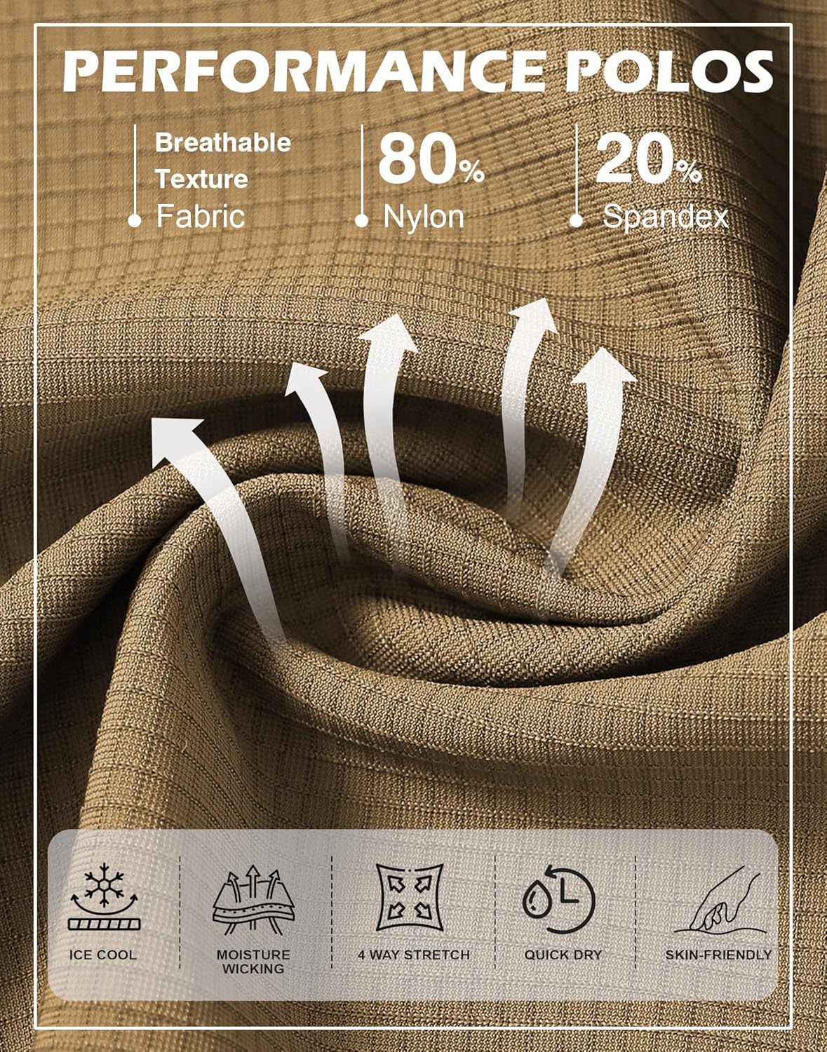 Polo Shirts for Boys Golf Polo Shirt Short Sleeve Boys Performance Polo Dry Fit Stretch Collared UPF50+ Kids Golf Shirts - Image 7