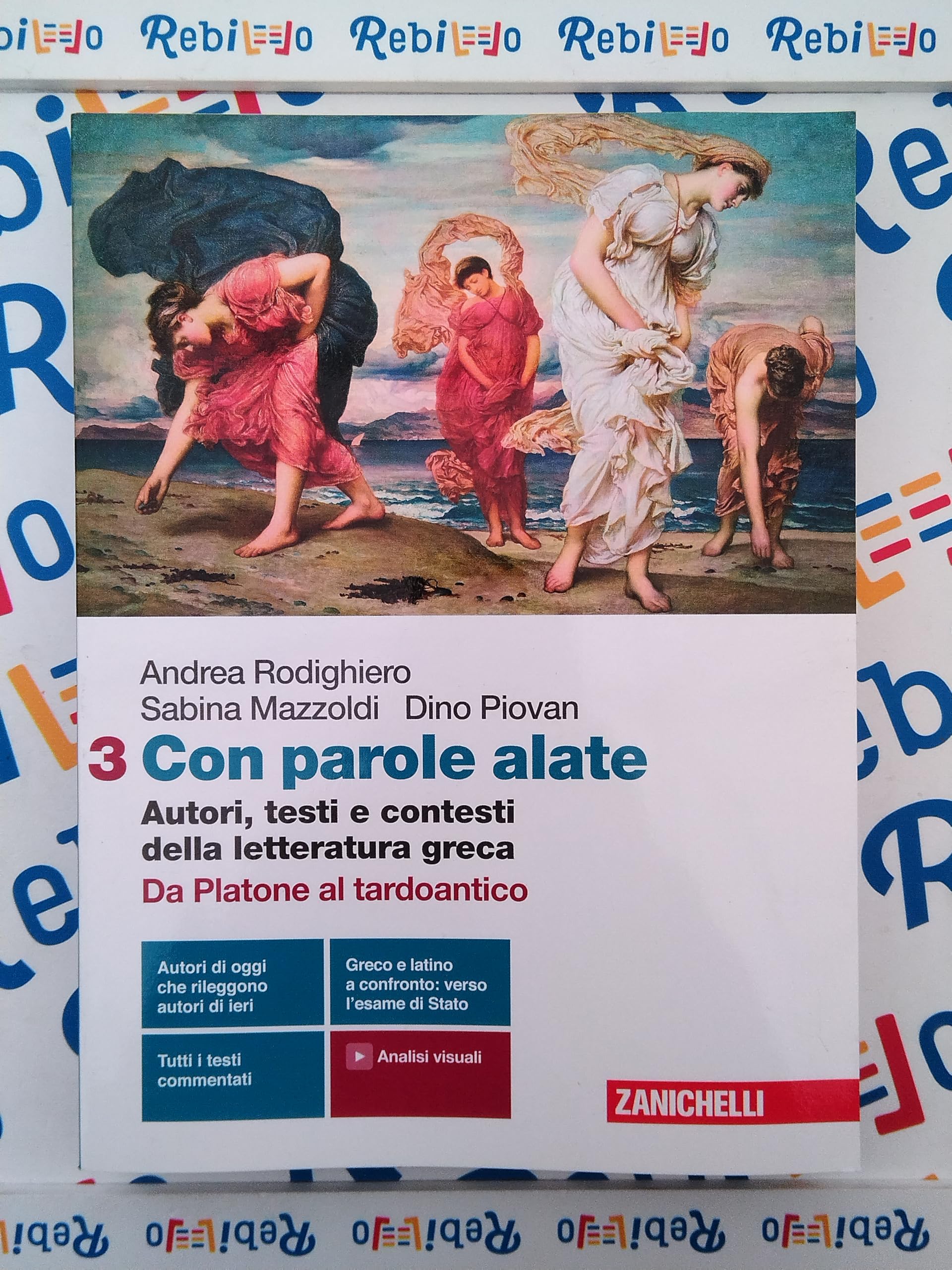 CON PAROLE ALATE - VOL. 3 DA PLATONE AL TARDO ANTICO (LDM) - (9788808306692) + Materiali didattici – Rebillo