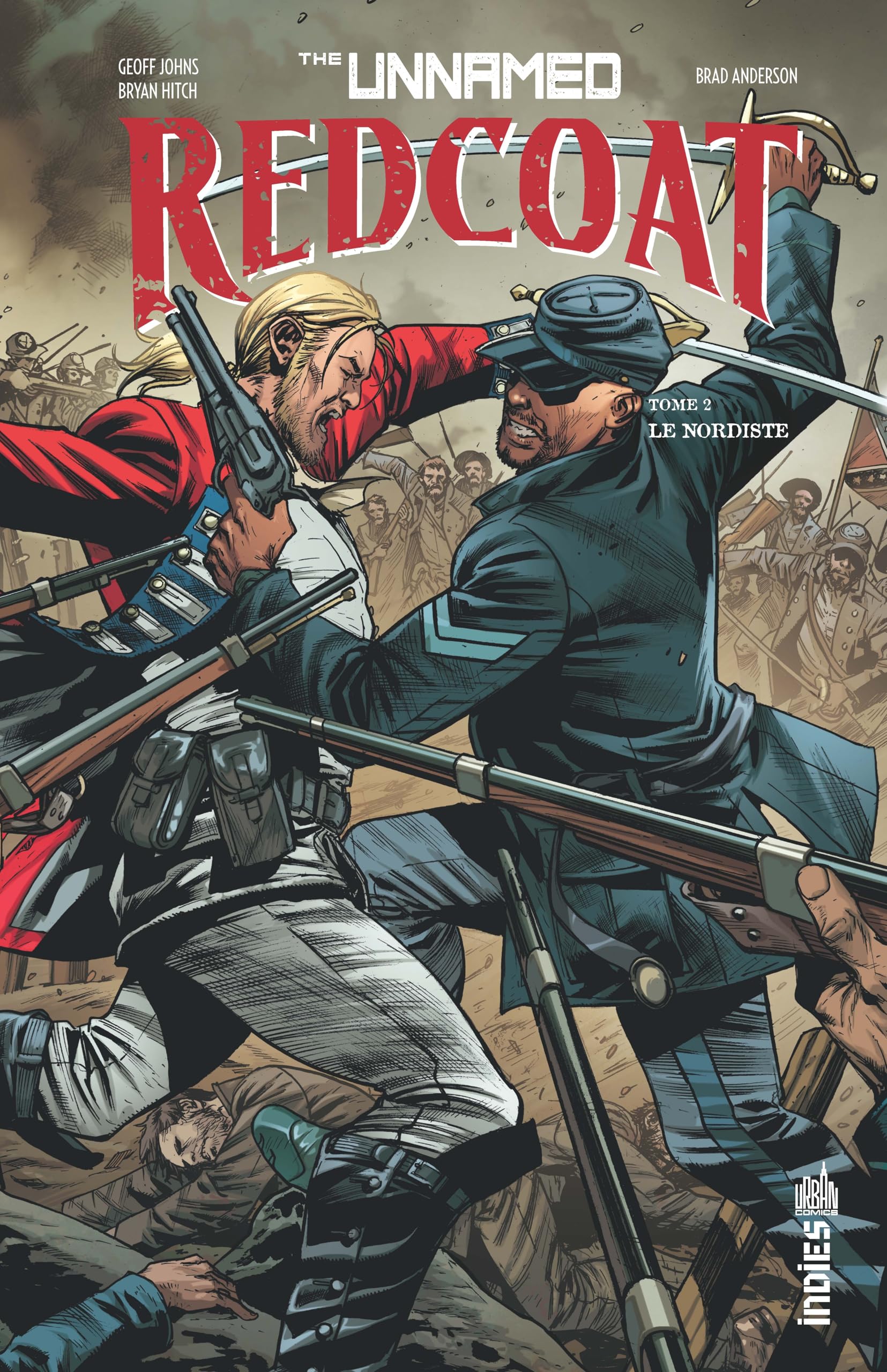 Redcoat Tome 2 - Geoff Johns - Urban Comics - cartonné - Comics