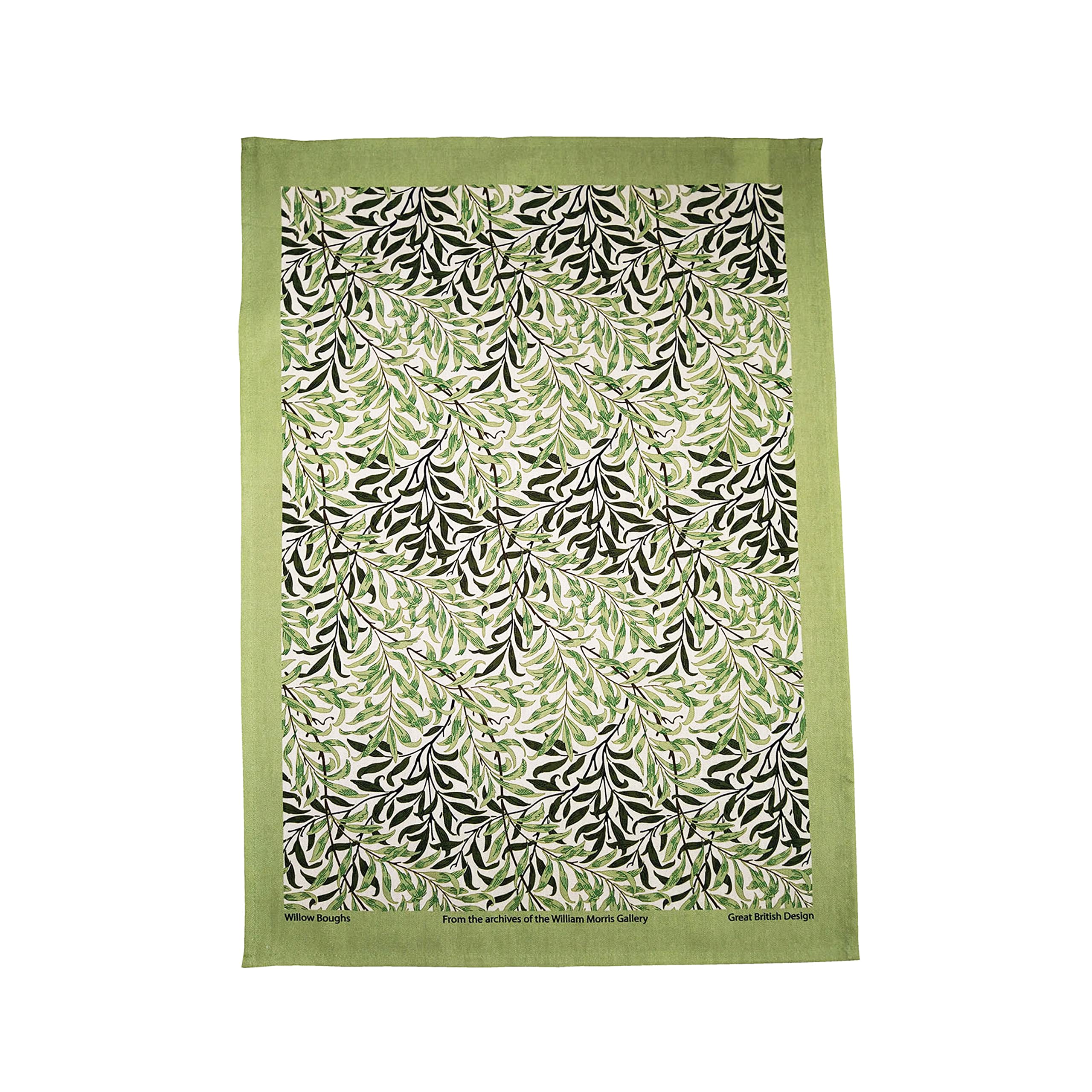 Auntie Morags William Morris Willow Bough Tea Towel