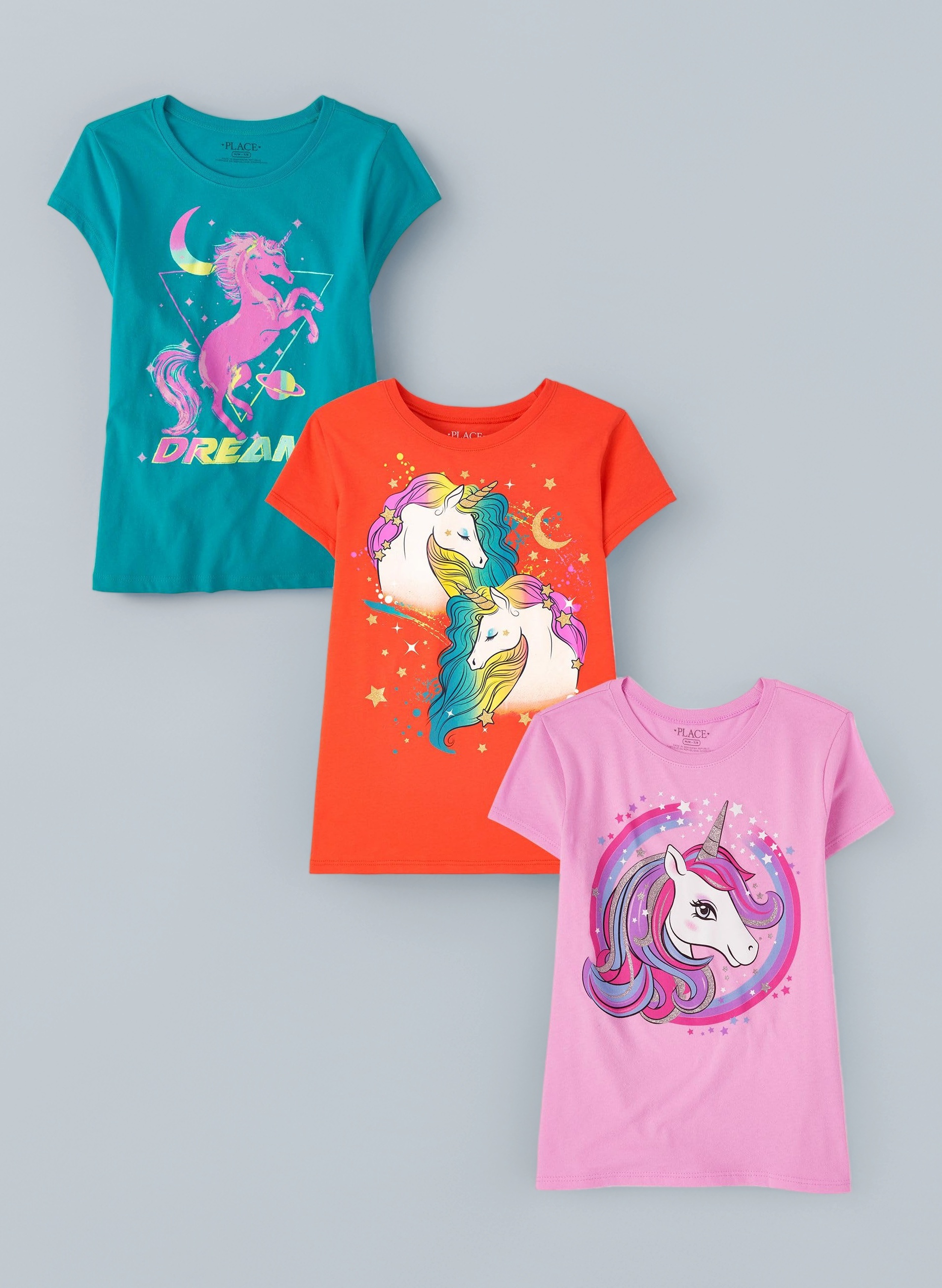 The Children's Place Girl's Girls Graphic Tee 2-Pack T-Shirt