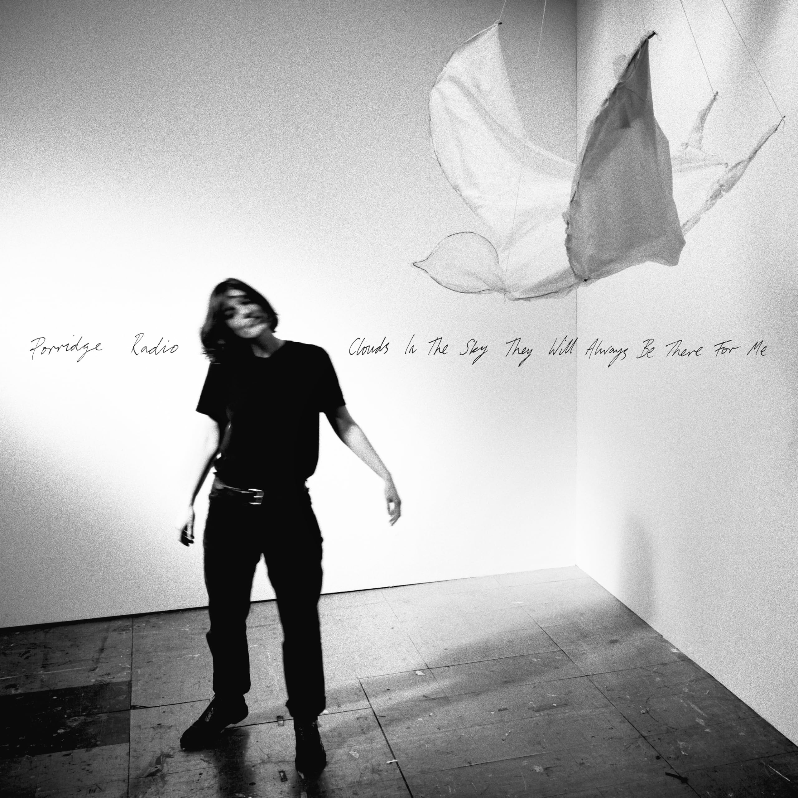 Album cover from Porridge Radio's "Clouds In The Sky They Will Always Be There For Me"