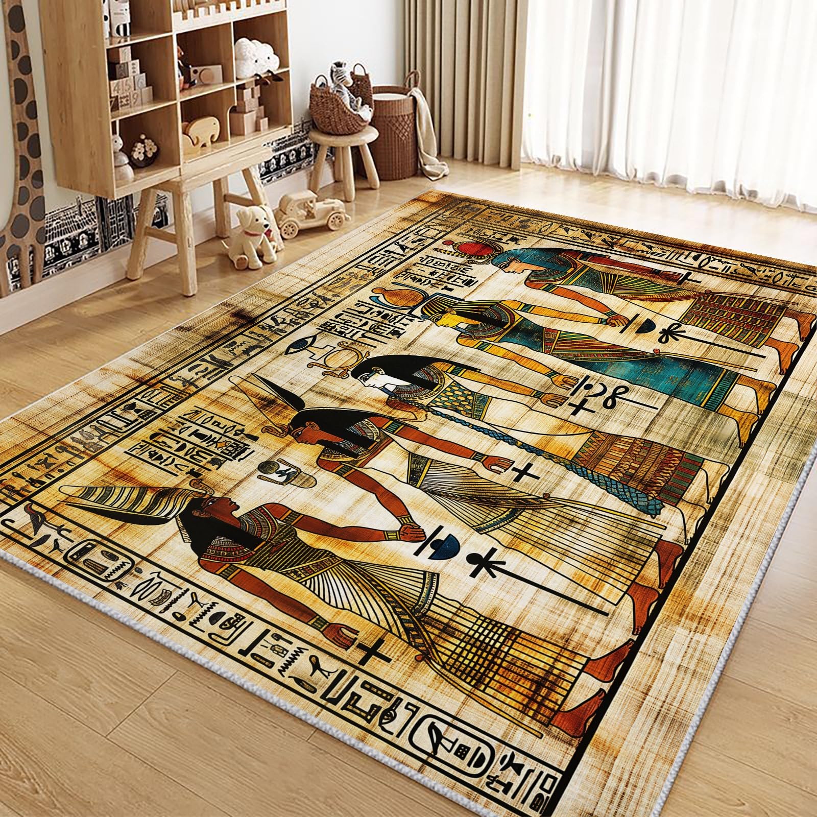 Tapis lavable 140x200 pour nettoyer facilement les taches du salon