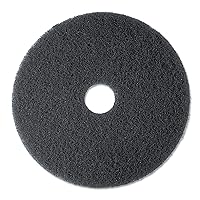 Vista 1 de 3M Black Stripper Pad 7200, almohadilla para el cuidado del piso de 13" (caja de 5)