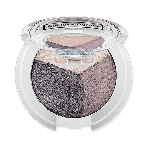 Miniatura 10 de Maquillaje mineral Sombra de ojos horneada Trio-Vegan Sombra de ojos (Bronce)