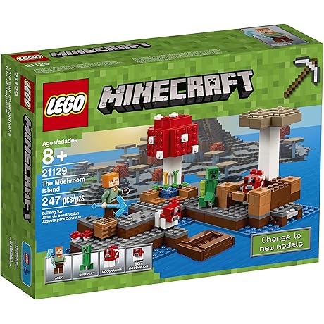 LEGO Minecraft: The Mushroom Island