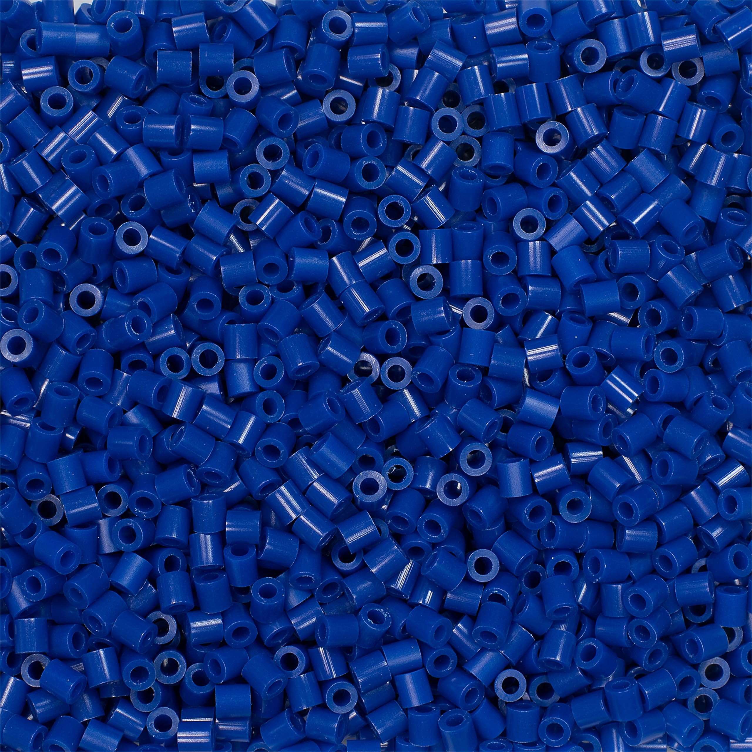 Perler 83-99788 Lot de 3 000 perles fusibles pour activités artisanales Bleu pastel, bleu clair et bleu foncé