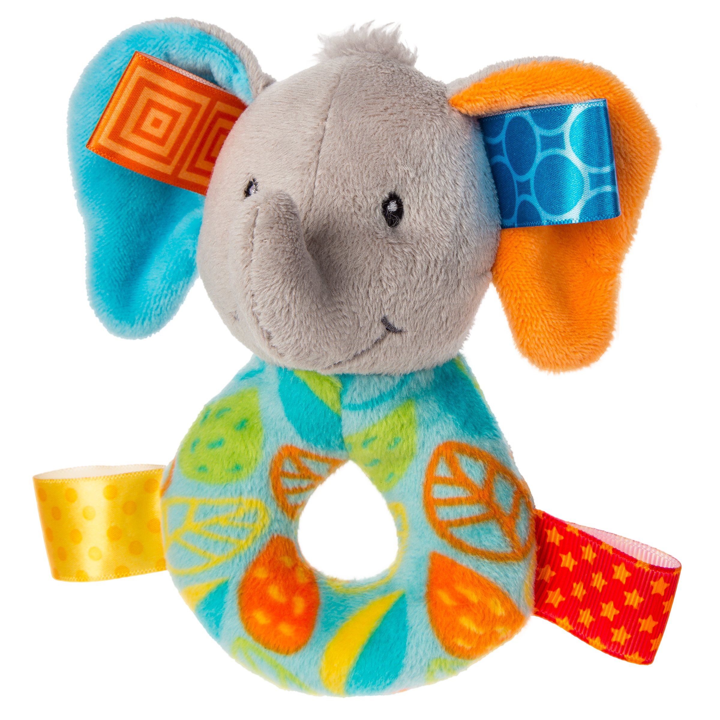 Taggies Little Leaf Elephant Rattle Baby Rattle | amzdealz