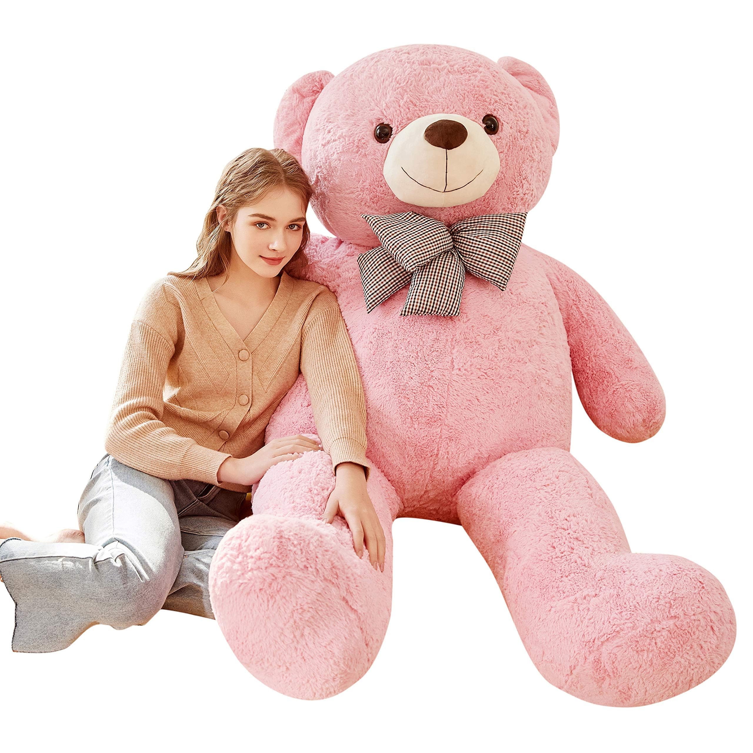 ♡pink_bear♡ Amazon.com: IKASA Giant Teddy Bear Plush Toy Stuffed Animals