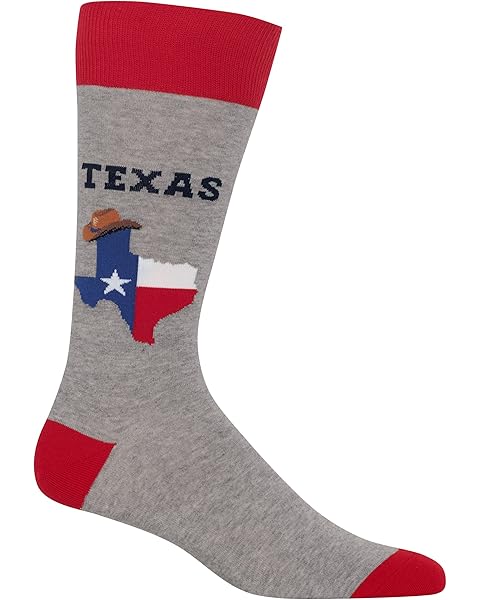 Hot Sox Men's Fun Sports and Athletics Crew Socks (1-Pair)