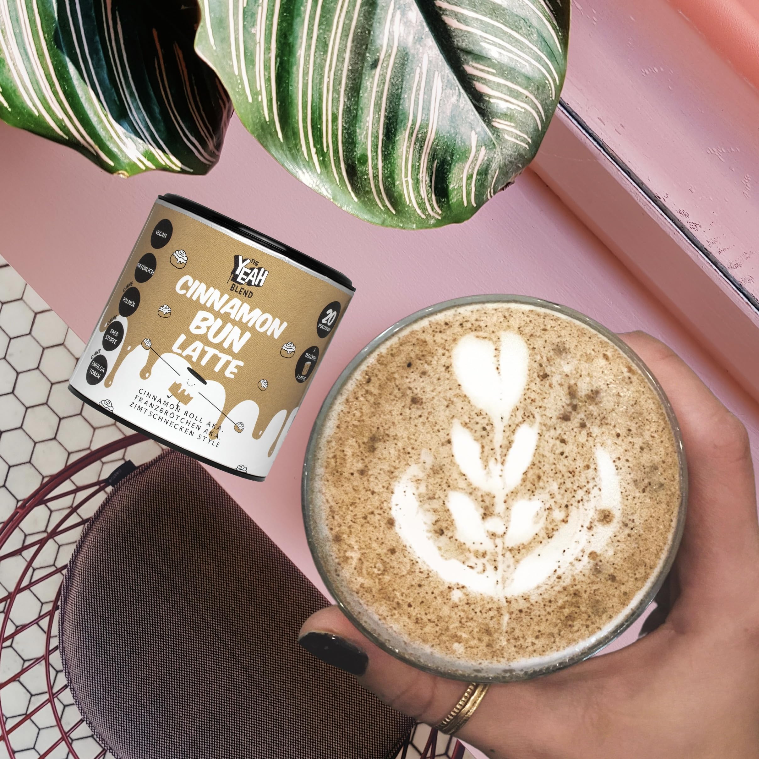 The Yeah Blend Cinnamon Bun Latte