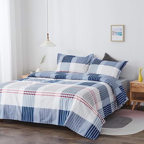 Miniatura 2 de brandream Kids Boys Juego de ropa de cama Dibujos Animados Juego de sábana cama sábanas de algodón Set 4pcs individual Full Queen Size Algodón