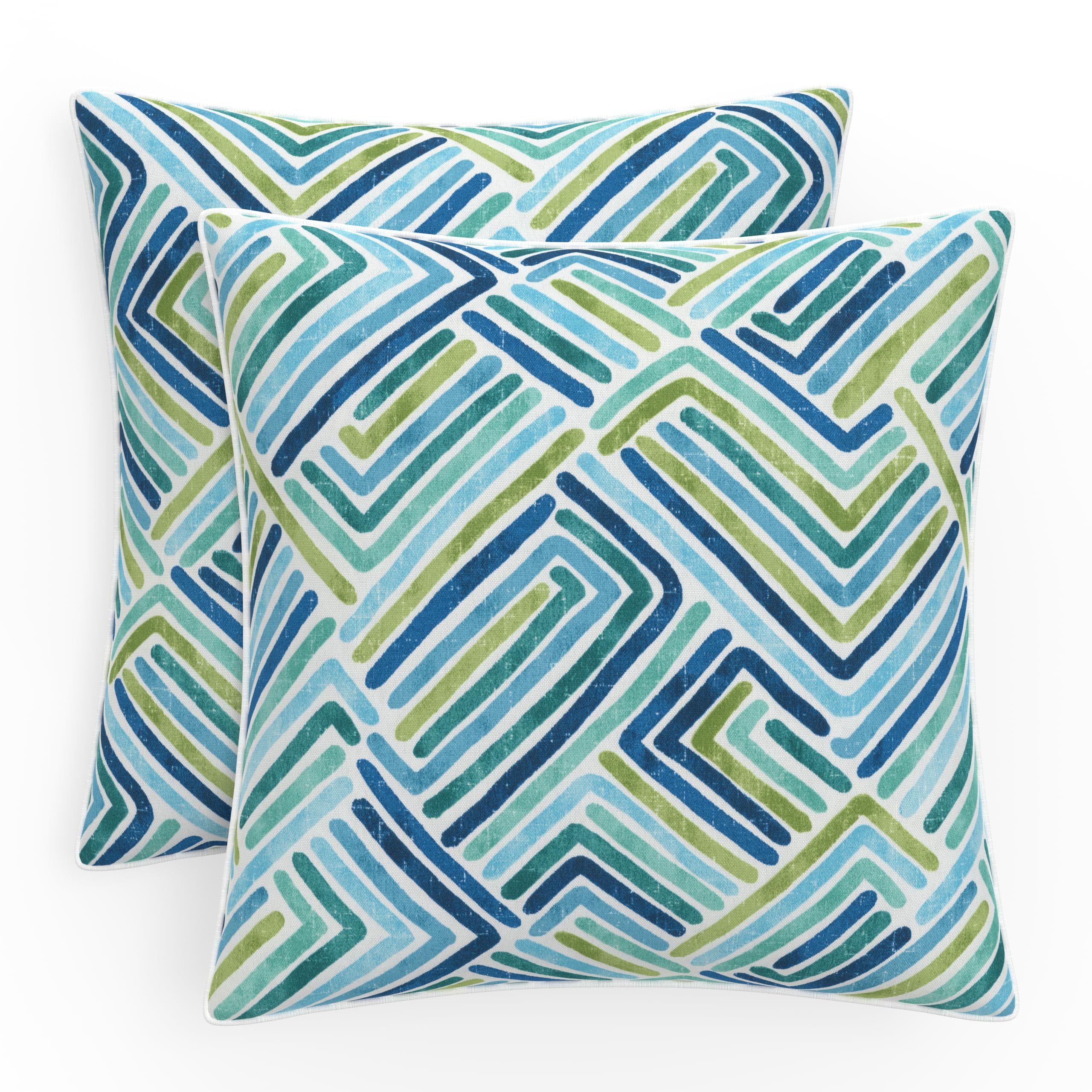 Pillow Perfect Geometric Throw Pillow, Accent - 16.5