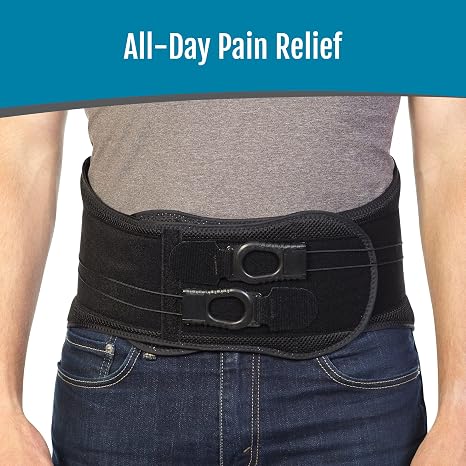 BioSkin Vector Back Brace - Premium Lower Back Brace for Lumbar Support - Adjustable Support for Lumbago, Lower Back Pain, and Spasms