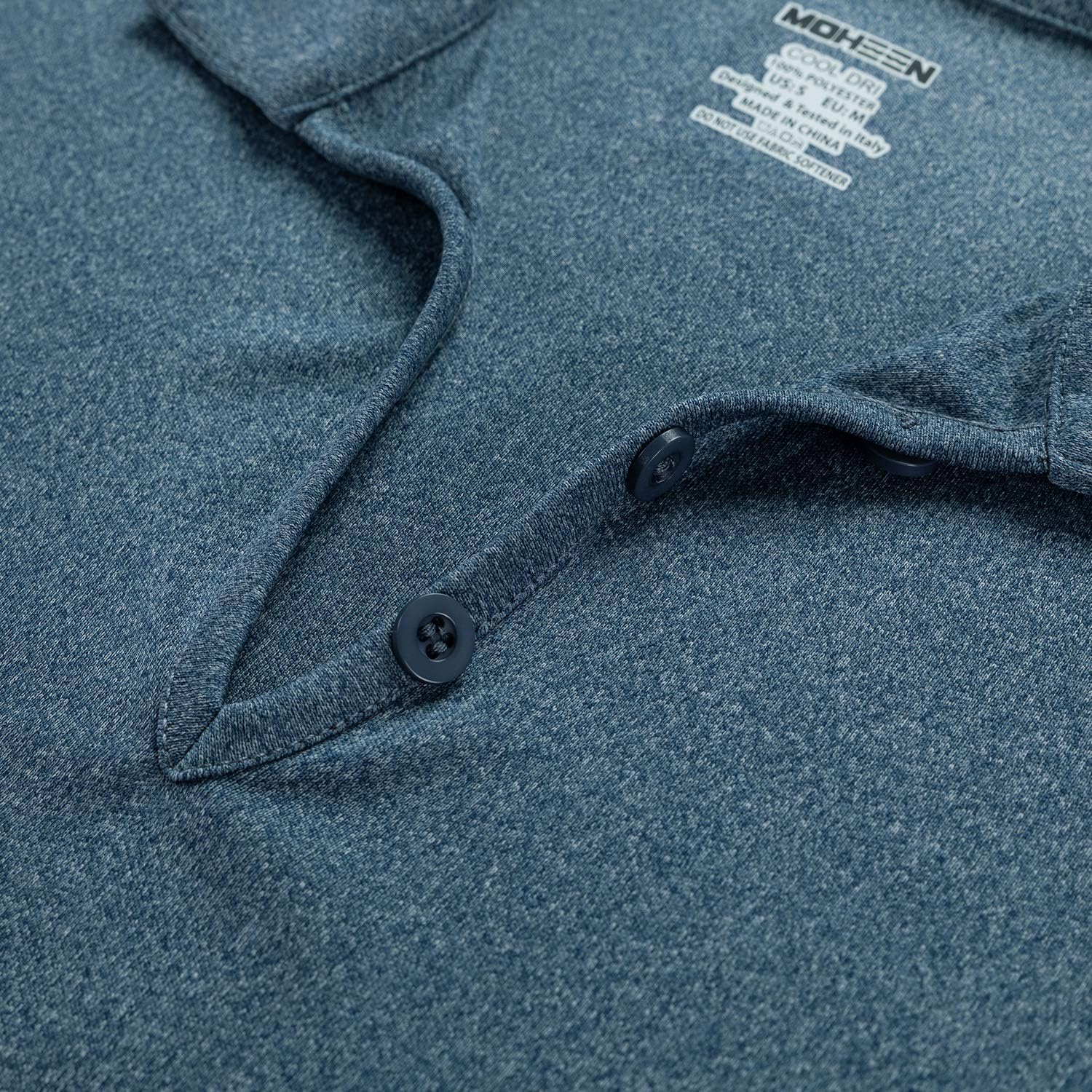 Women's 3/4 Sleeve V Neck Golf Shirt Mositure Wicking Performance Sports Polo T Shirt Tops for Women - Image 4