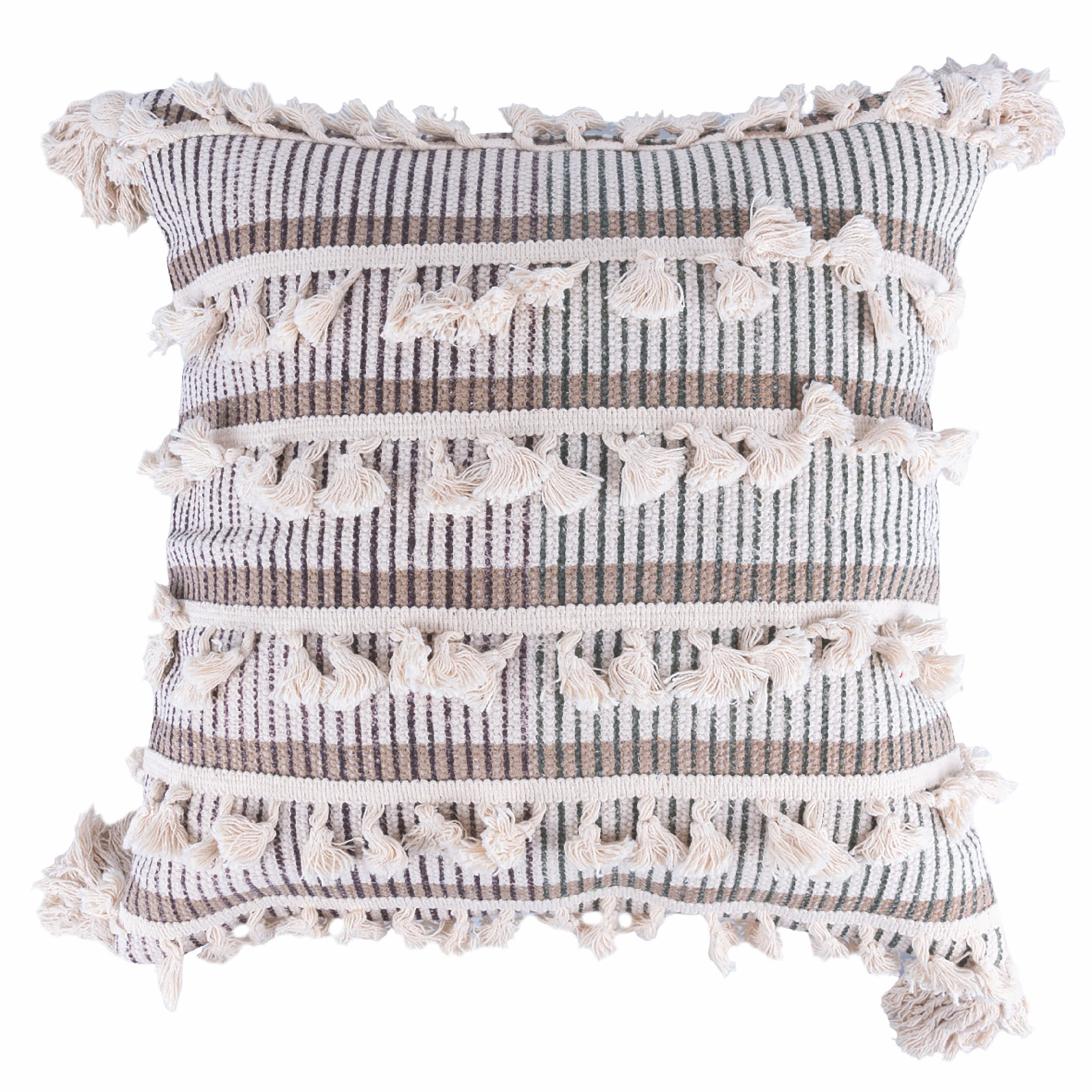 Villa d'Este Home Tivoli Macramè Cushion Cover
