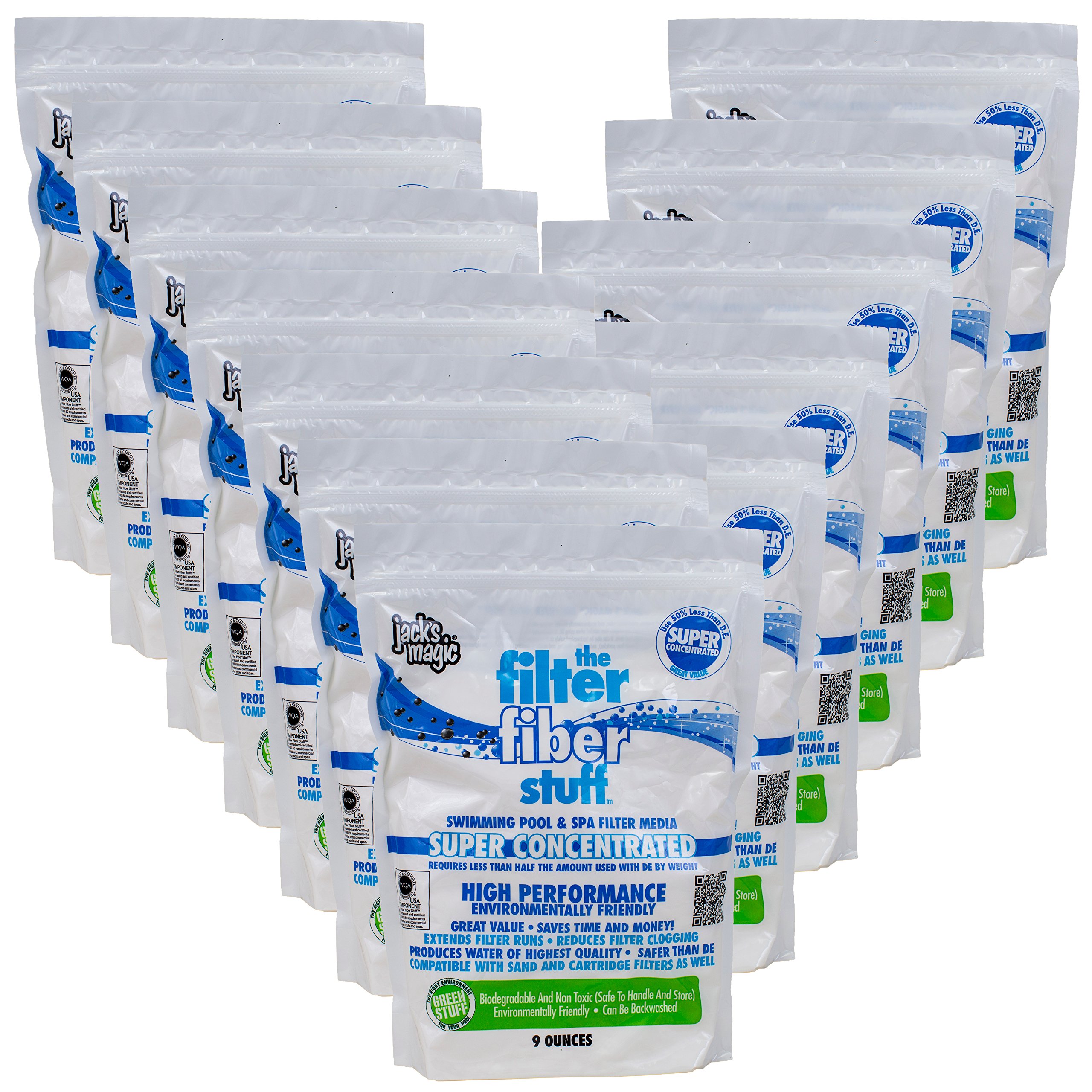 Jack's Magic The Filter Fiber Stuff (9 oz) (12 Pack)