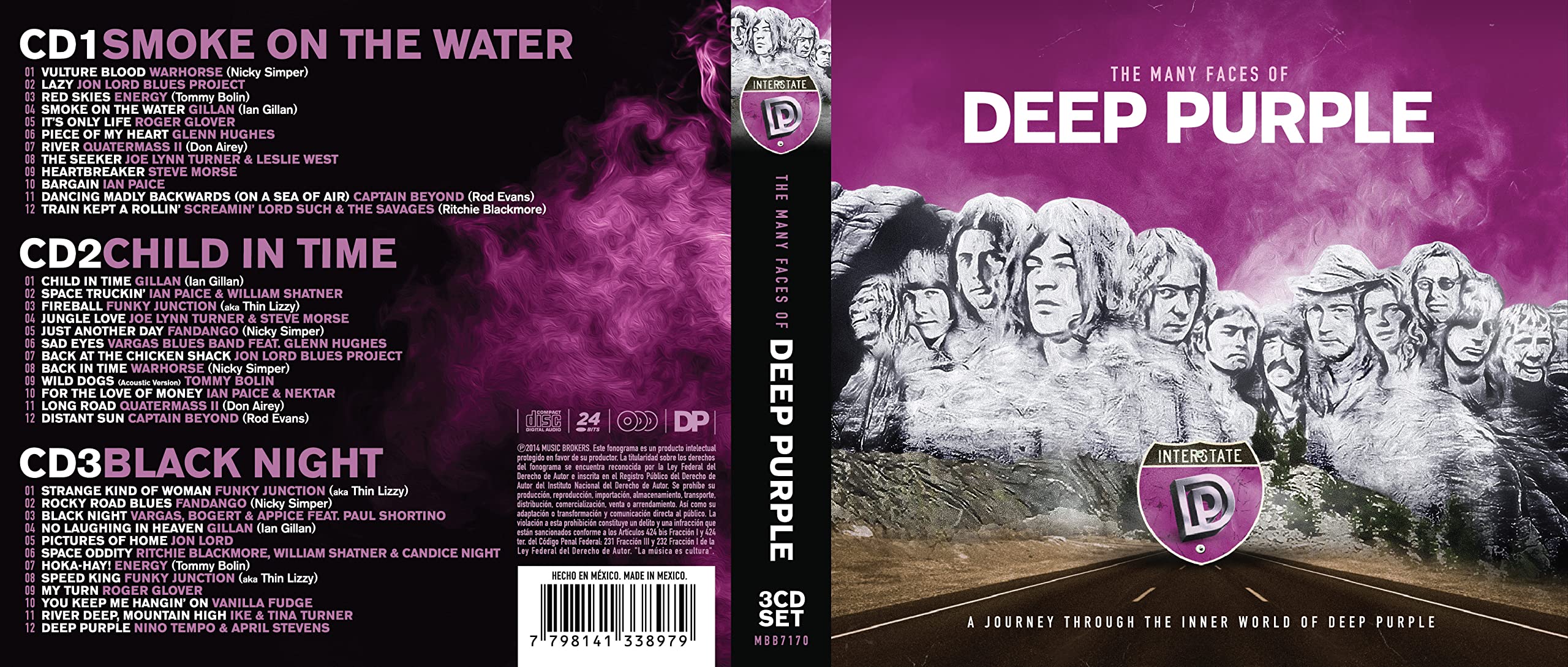 Many Faces Of Deep Purp