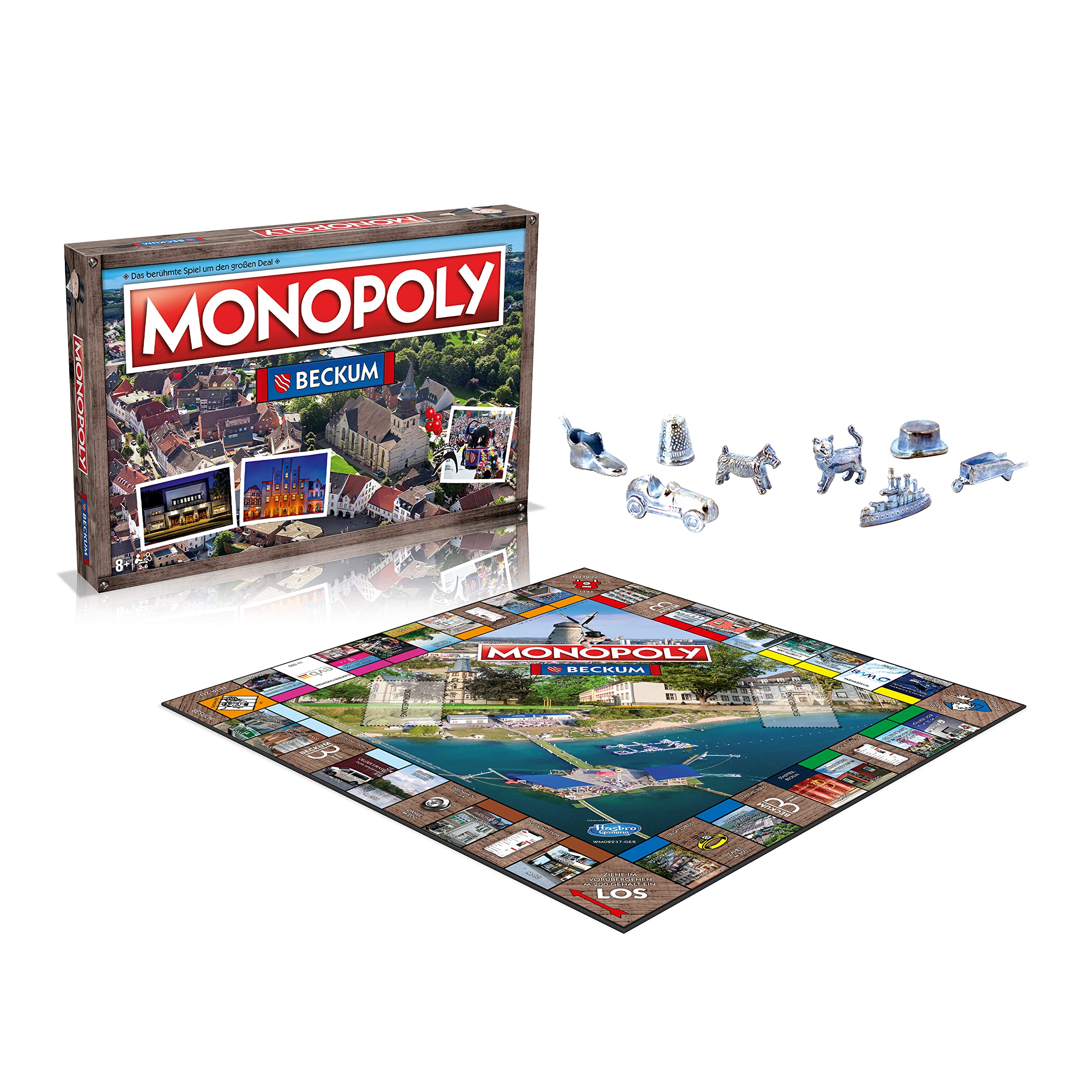 Monopoly - Beckum Gesellschaftsspiel Brettspiel Spiel Cityedition