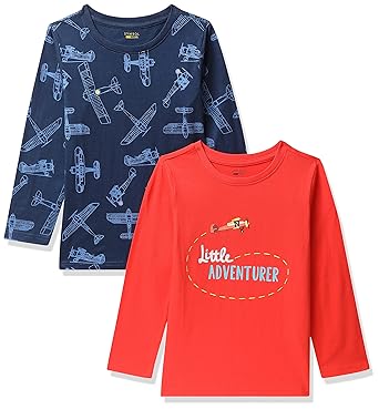 Amazon Brand - Symbol Boys Regular T-Shirt