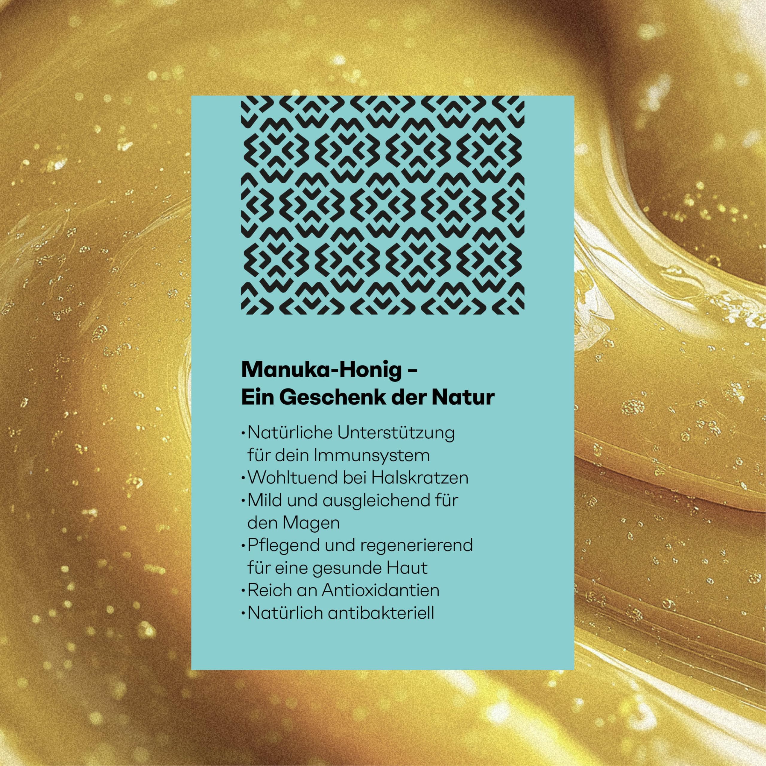 MANUKA VALLEY – Manuka Honig mit 459+ MGO im Glas. 600 g. Laborgeprüft und zertifiziert – 100 % natürlicher Manuka-Honig aus Neuseeland. Cremig, zart und mit subtiler, erdiger Note
