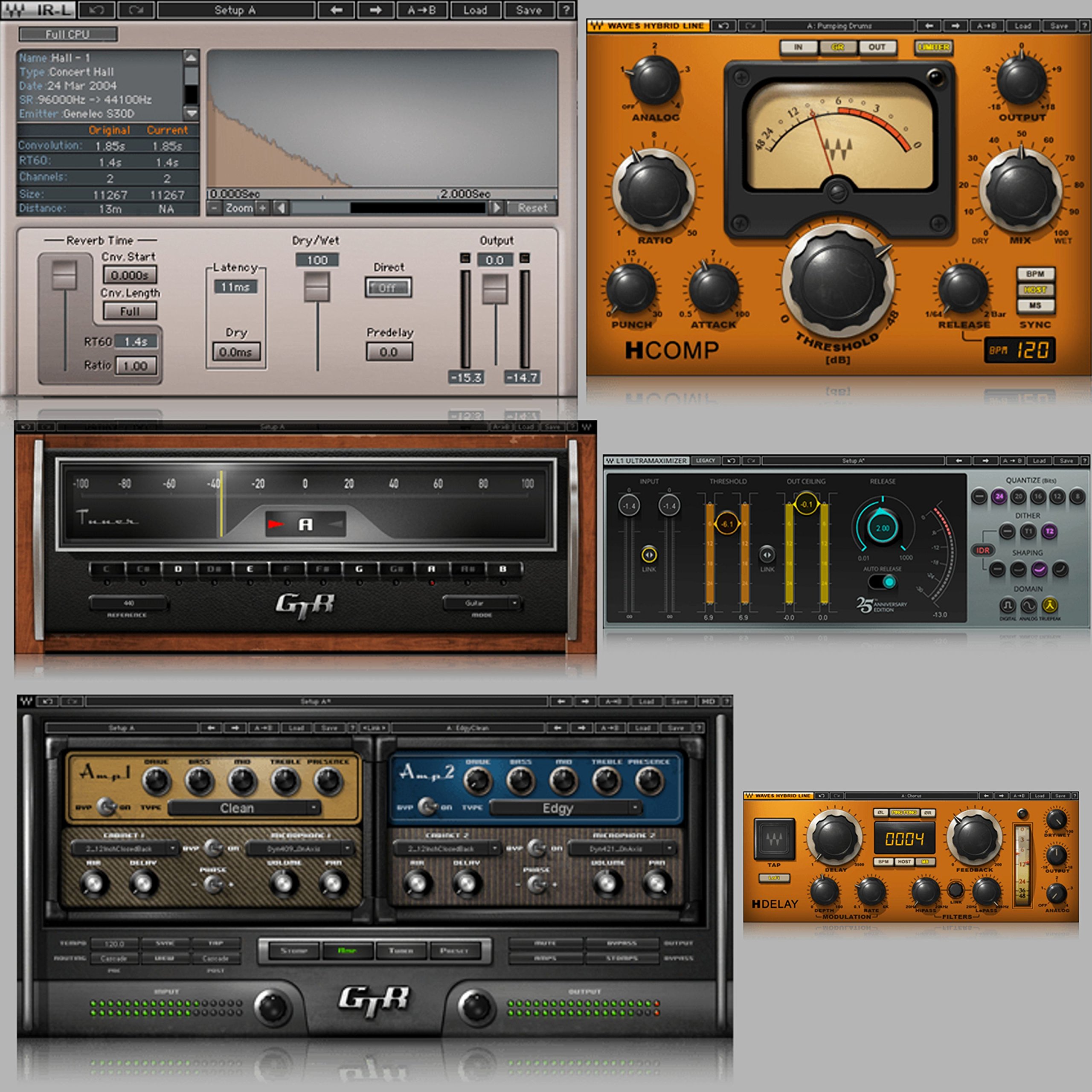Amazon.com: Waves Gold Native Bundle : Musical Instruments
