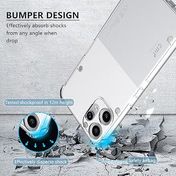 Anoowkoa SOFT Silicone TPU Case Nothing CMF Phone 2 Pro Phone Case Clear+2 Pack Screen Protectors Tempered Glass Film Protective Bumper Cover Transparent Shock Absorption