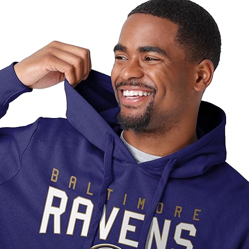Miniatura 48 de FOCO Sudadera con capucha para hombre con logotipo del equipo de la NFL