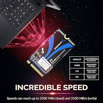 内蔵型SSD SABRENT SSD 2TB M.2 NVMe PCle M.2 2242 Rocket NVMe 2242 SSD - Sabrent