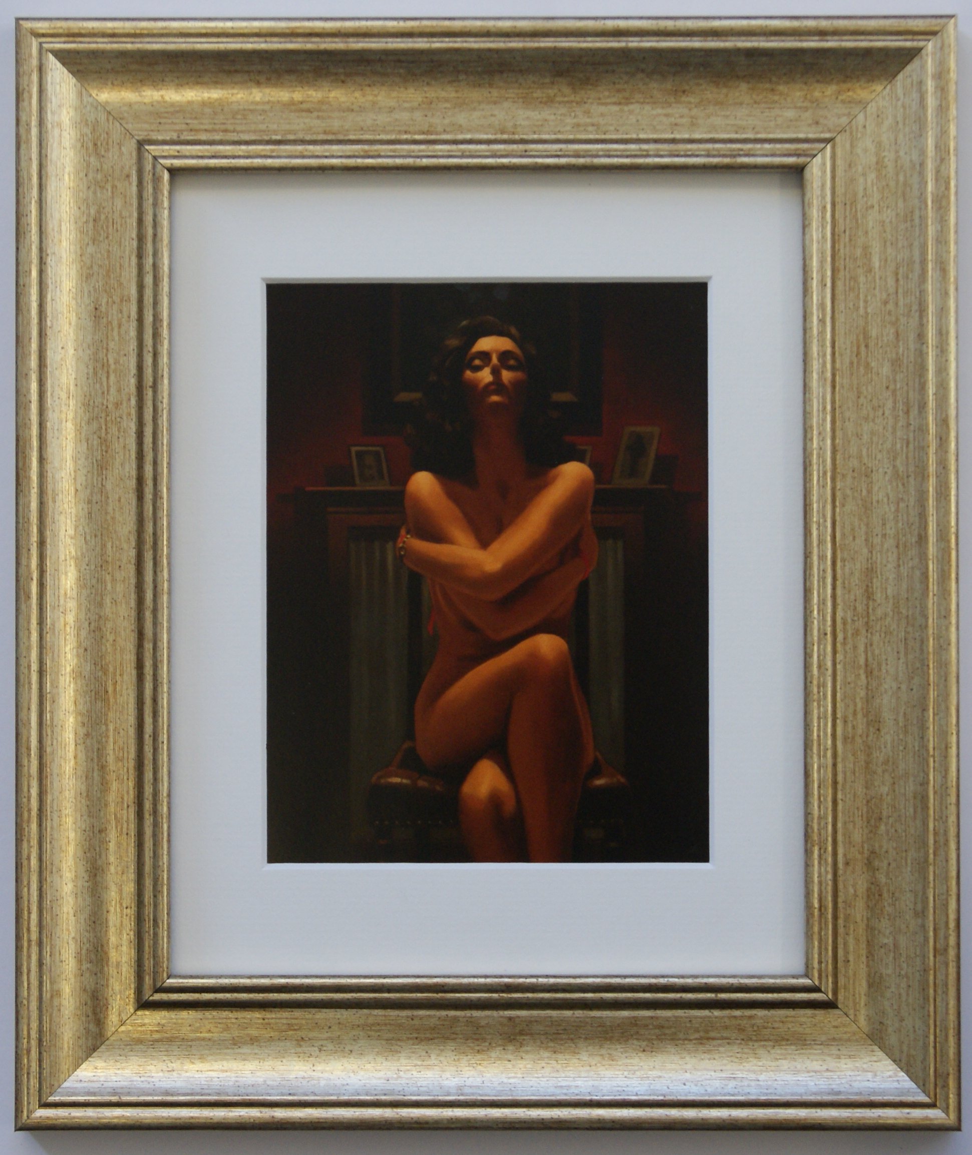 Just The Way It Is by Jack Vettriano Framed Art Print Picture (33cm x 28cm)