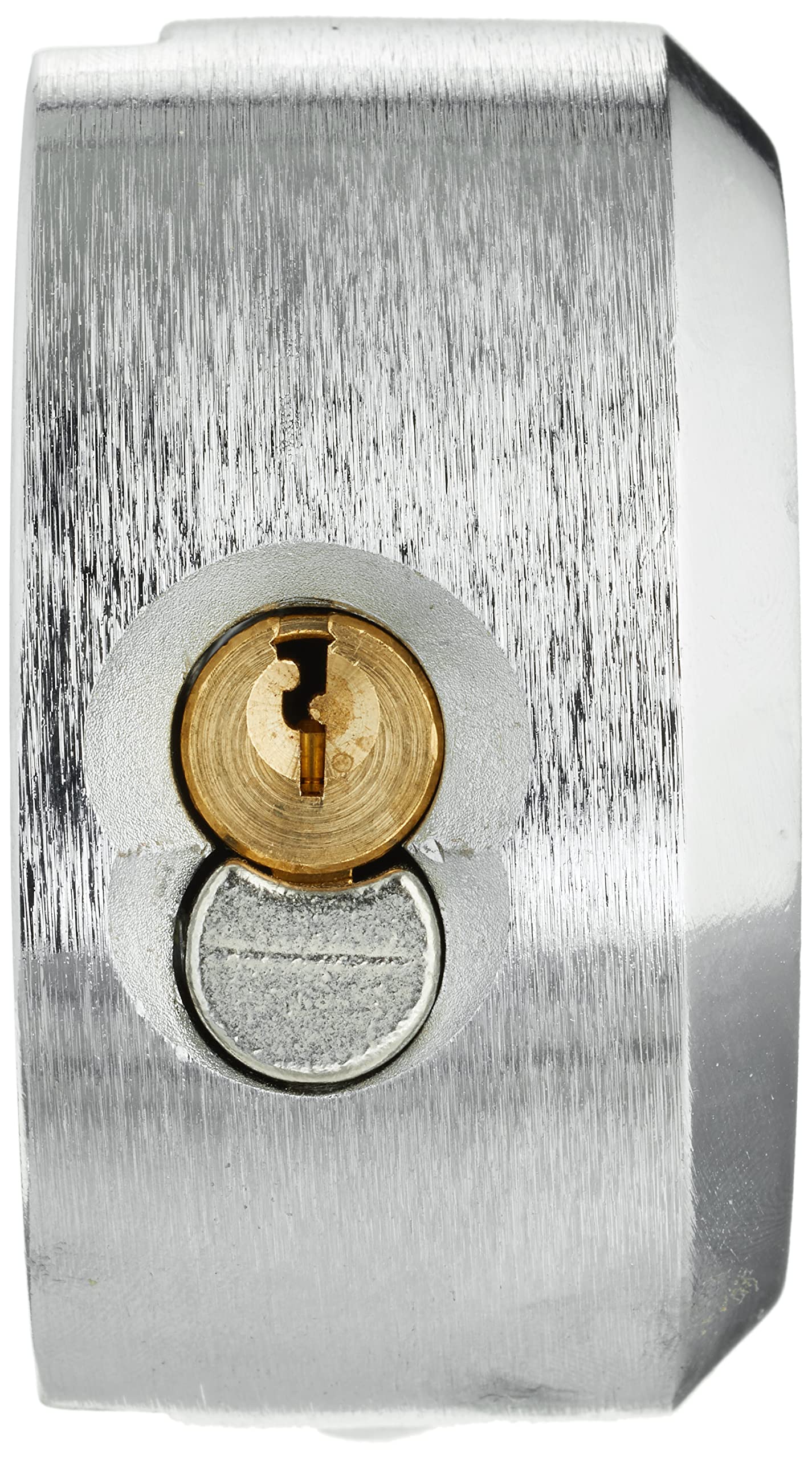 MASTER LOCK Lucchetto con chiave, 23/32", rotondo, argento