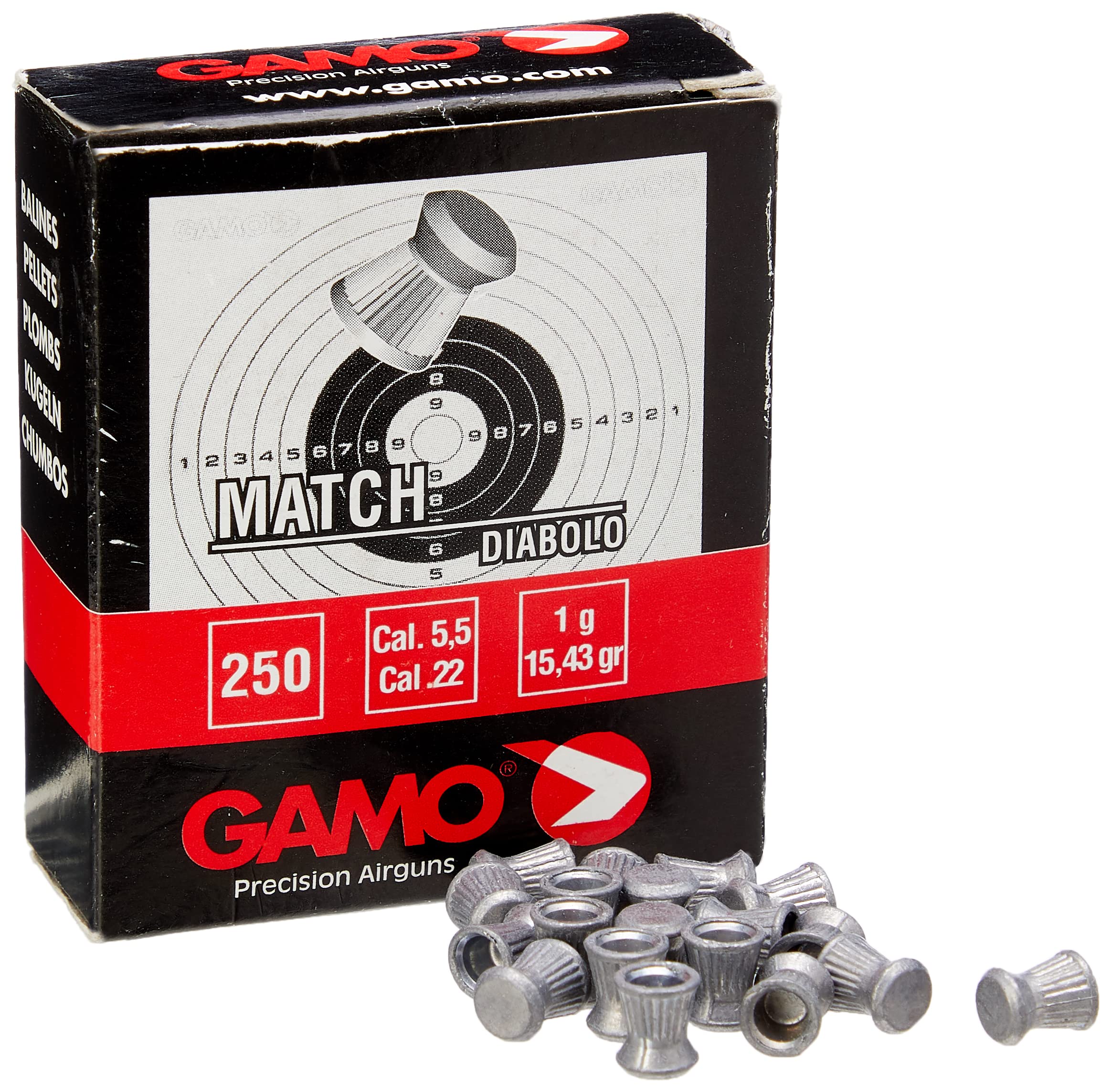 Gamo Match Caja Cartón 250