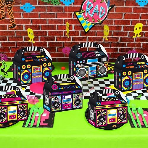Miniatura 5 de Caja de regalo de fiesta de los años 90 con temática retro de los años 90 para fiestas de cumpleaños y baby shower