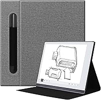 VOVIPO Ultra Slim Book Folio Leather Case With Stand and P-Pocket For Remarkable 2 10.3 2020 Released Digital Paper