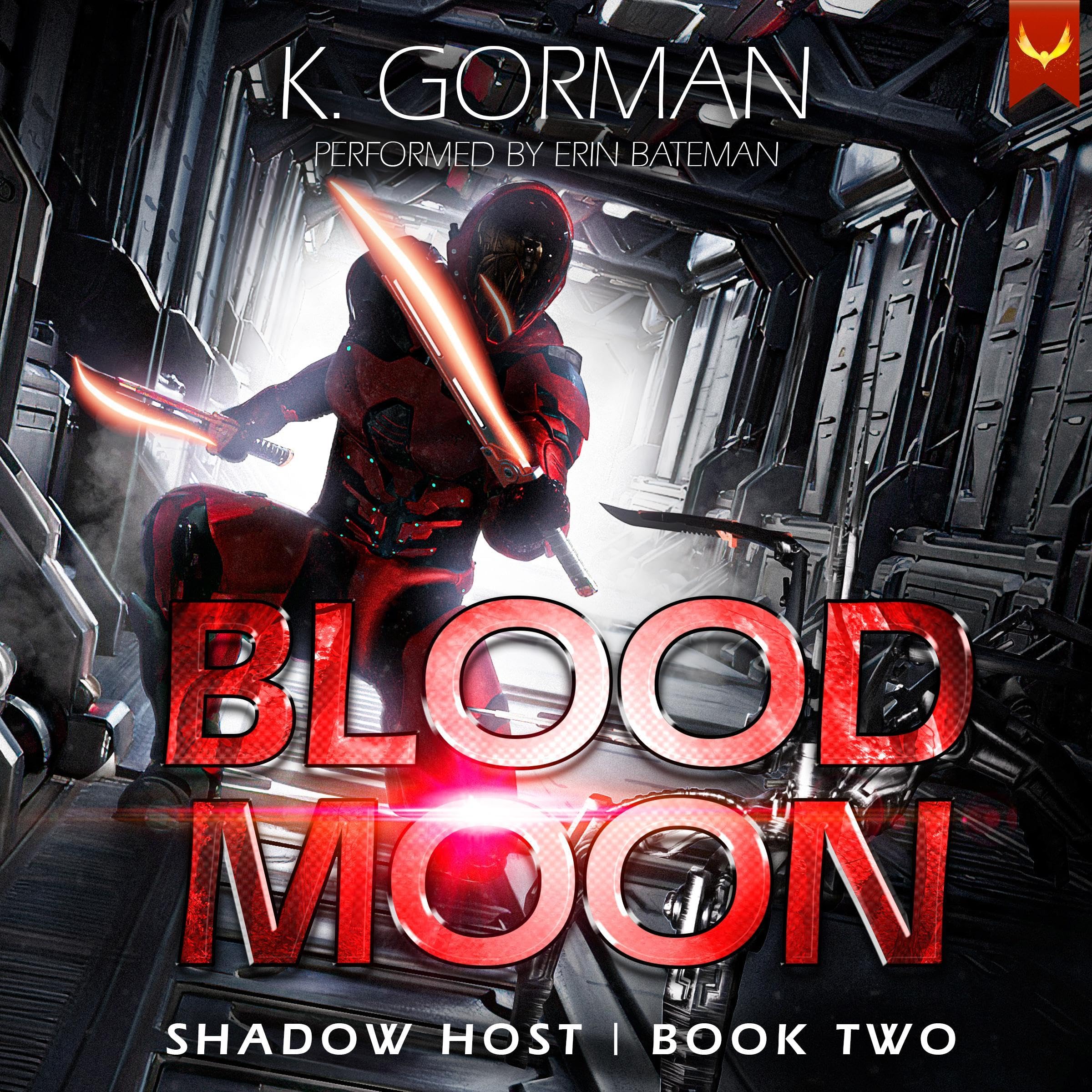Cover art for Blood Moon: A Science Fiction Adventure (Shadow Host, Book 2)