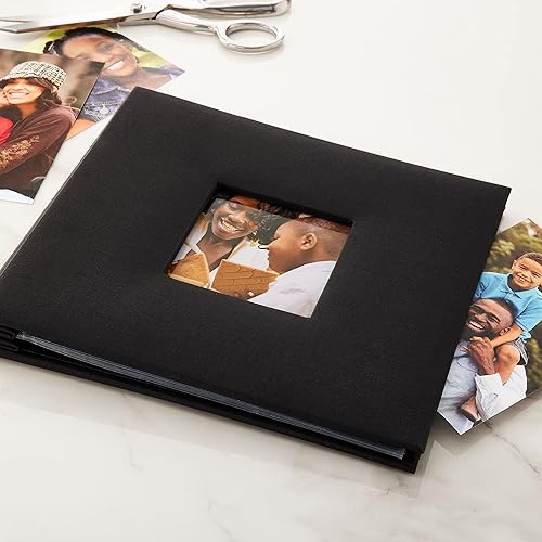 Paquete de 6 Álbum de recortes de tela por Recollections, 8 " x 8"