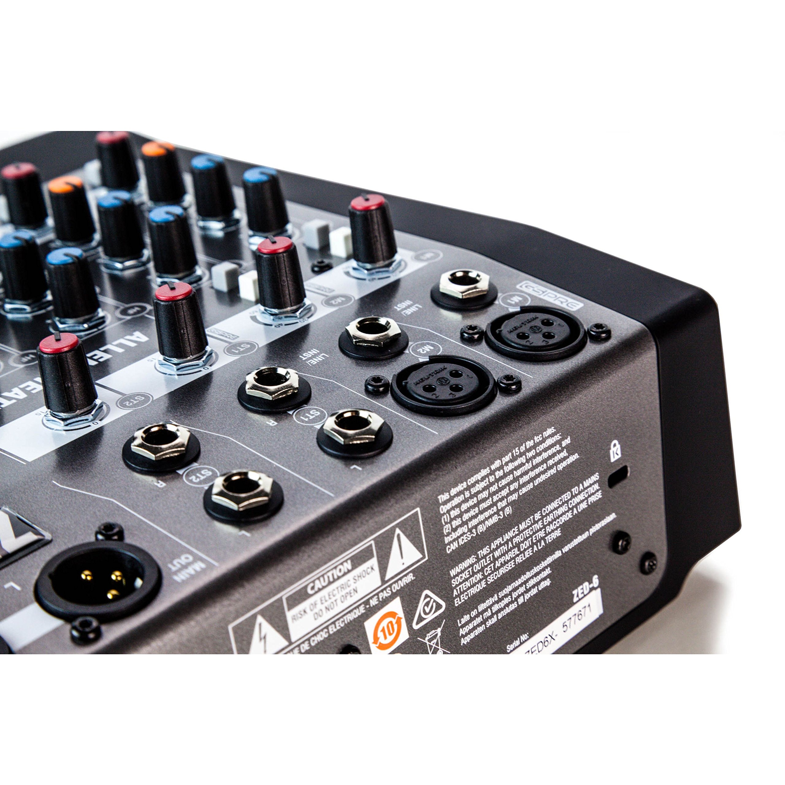 Allen & Heath ZED-6 - Mixer analogico