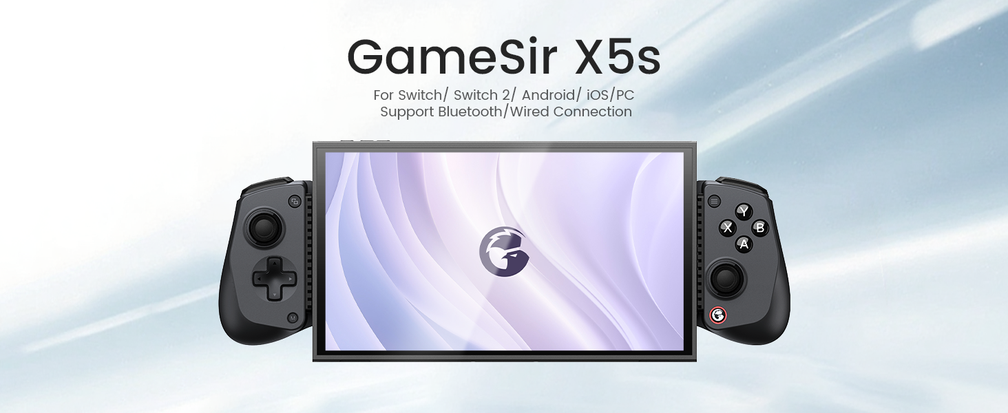 GameSir X5s Bluetooth スマホコントローラー Amazon.com: GameSir X5s Bluetooth Phone Controller, Hall Effect