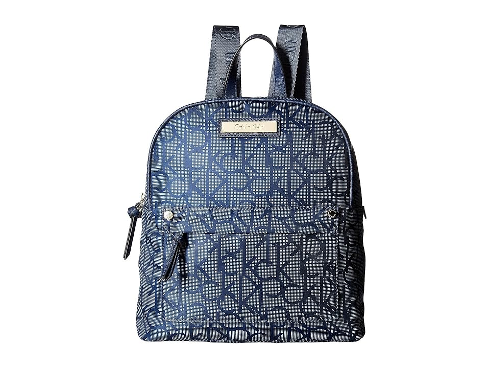 

Calvin Klein Nylon Backpack (Dot Navy) Backpack Bags